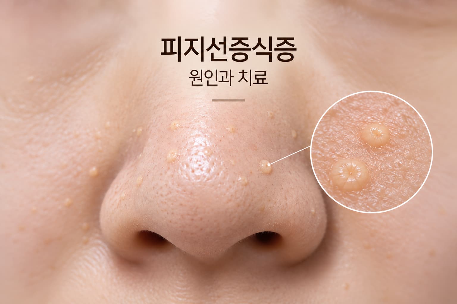 코 피지선증식증 원인은_아그네스 레이저 효과와 치료 방법